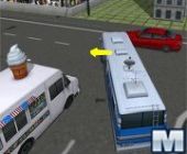 Escola Estacionamento Para Ônibus 3D